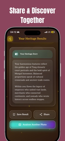 Face Origin AI iPhone screenshot