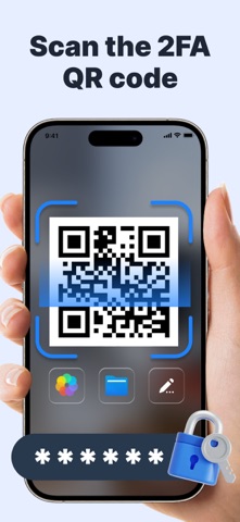 Authenticator 2FA by GA iPhone screenshot 3