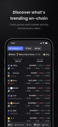 DEX Screener: Screenshot 1 von 5
