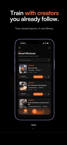 FitFo: Train with Creators screenshot