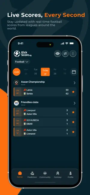 Livescore by Kickscore screenshot 2