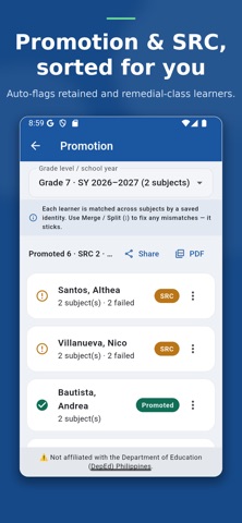 AnongKlase: Class Record Screenshot 3 of 9