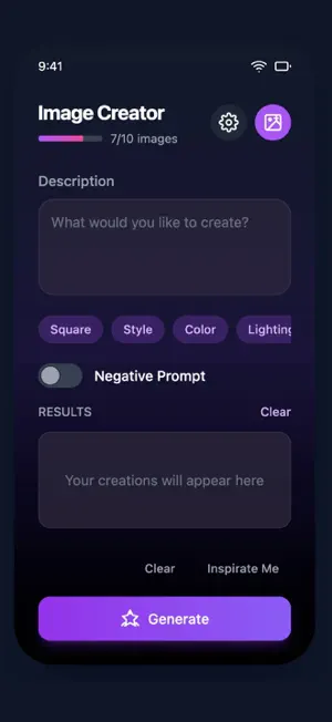 Avanti Ai - Image Generator screenshot 2