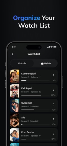 DiziTrack screenshot
