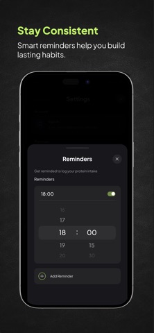 ProteinMeter: Protein Tracker Screenshot 5 of 7