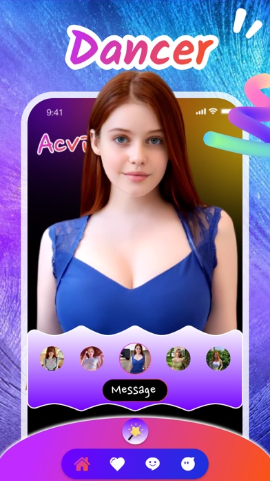 Acvi：Adult Chat，Random Social Screenshot
