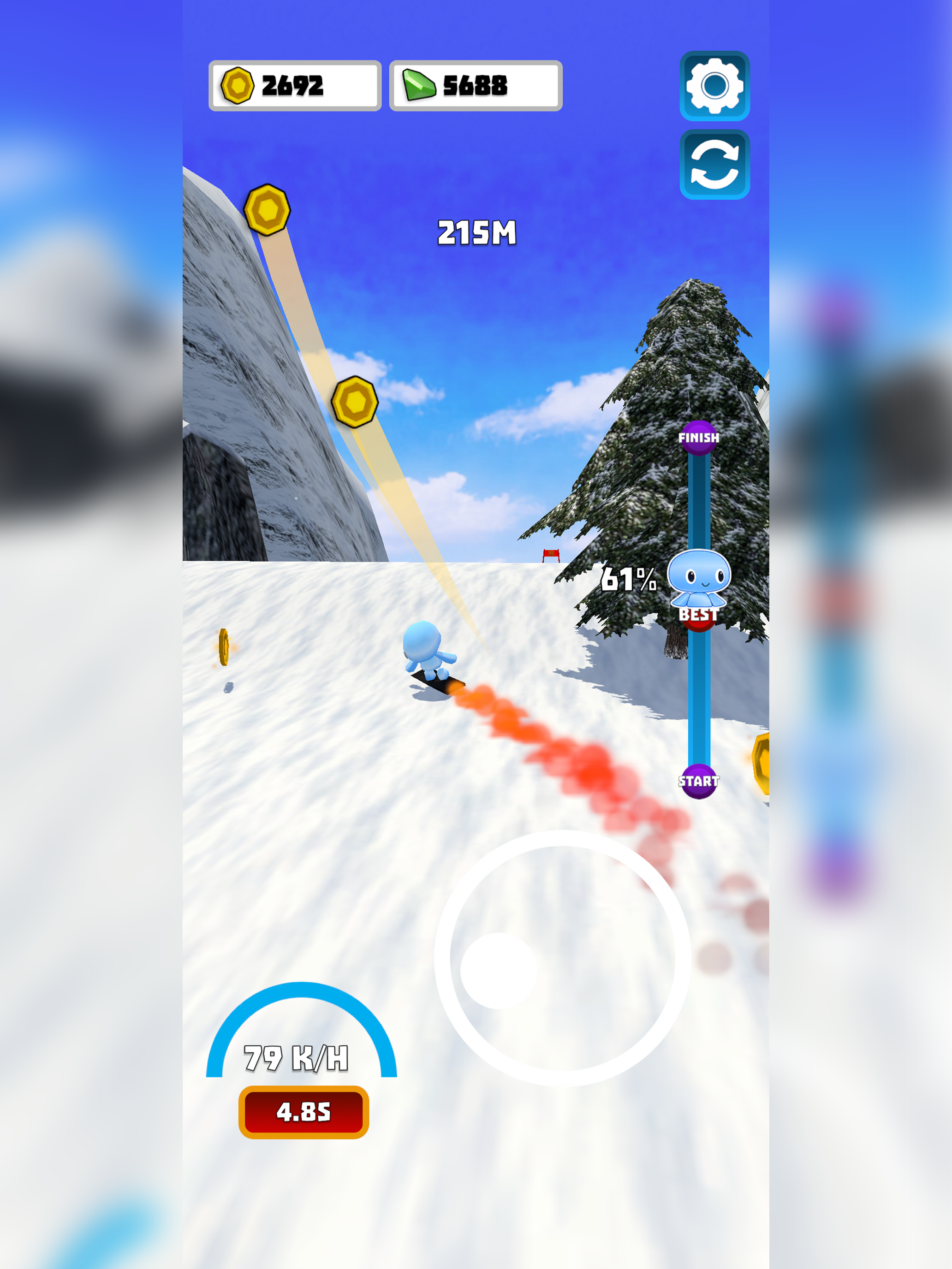 Lumo Snow Rush screenshot 11