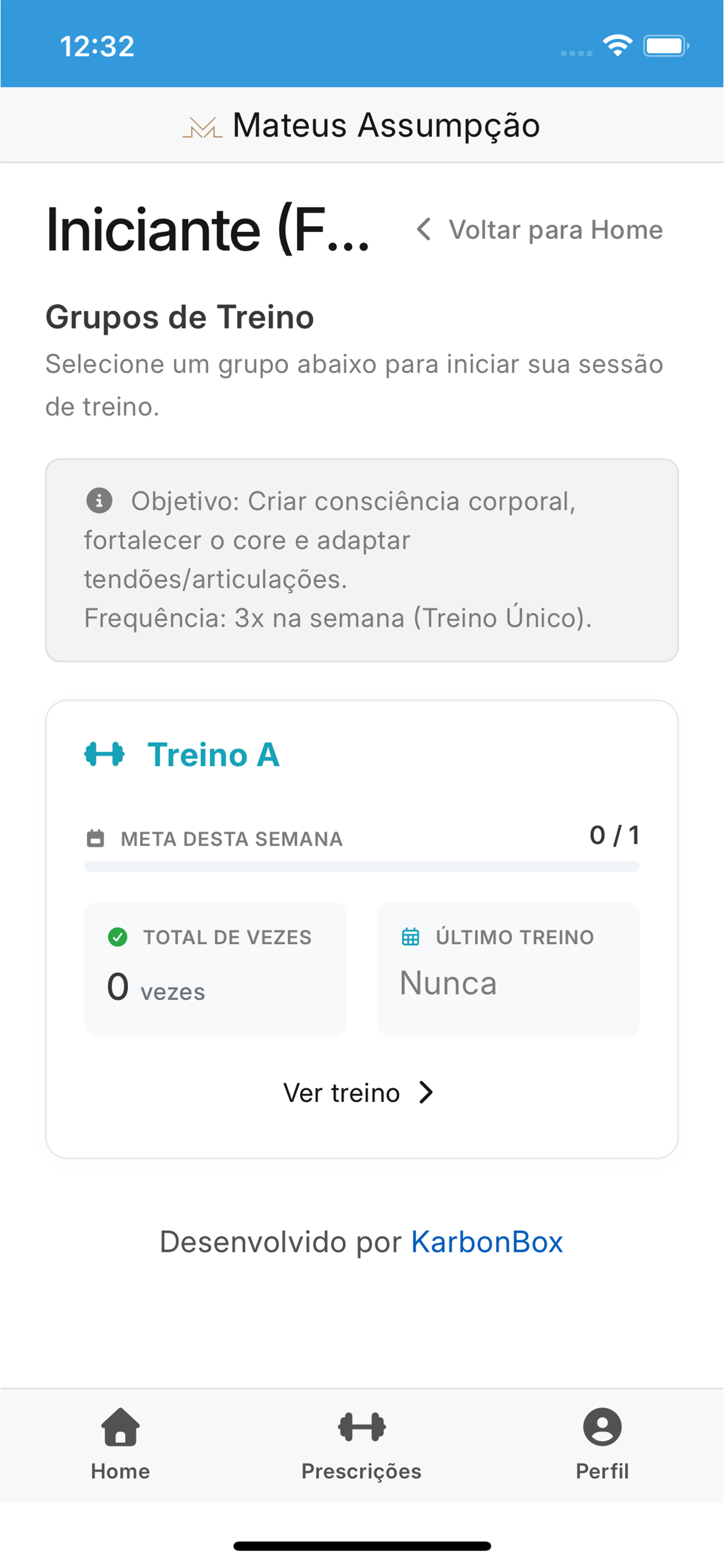 Mateus Assumpção Personal screenshot 3