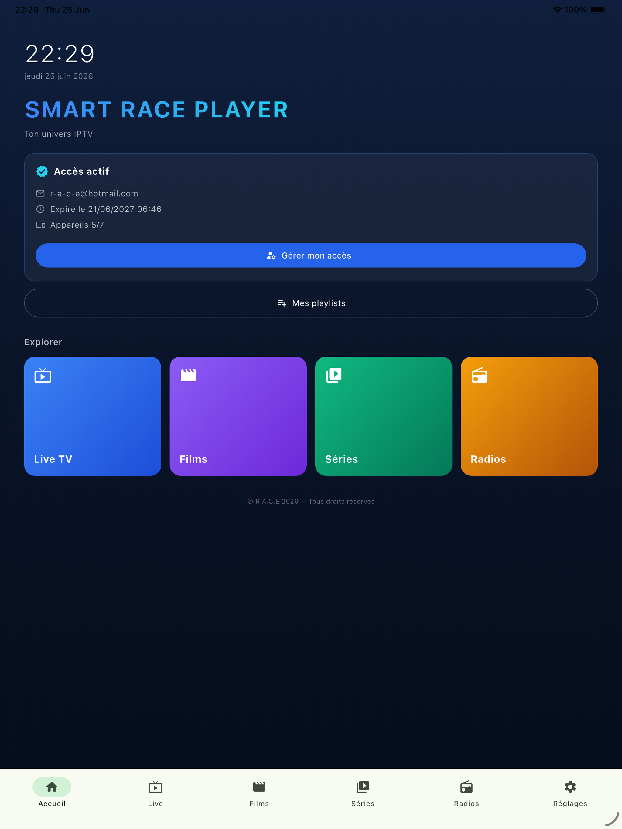 SmartRacePlayer screenshot 4