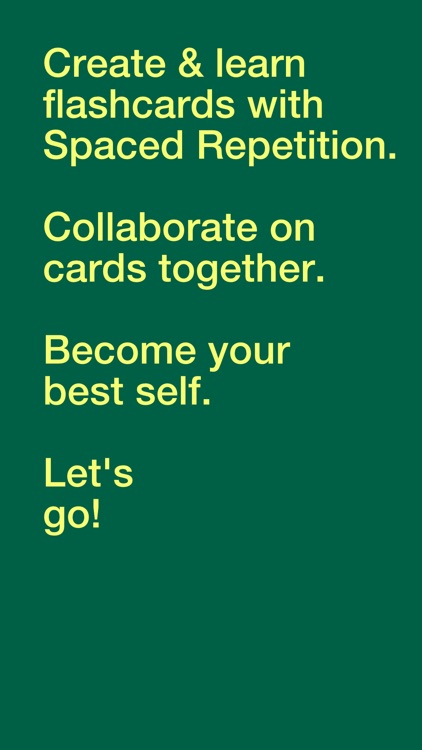 Space: Spaced Repetition