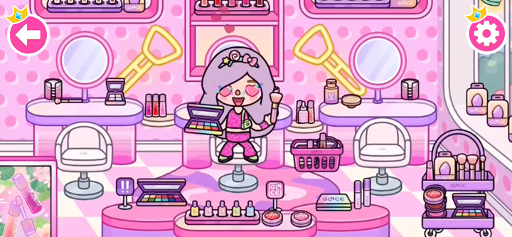 Princess Town Makeup Spa Games screenshot 5