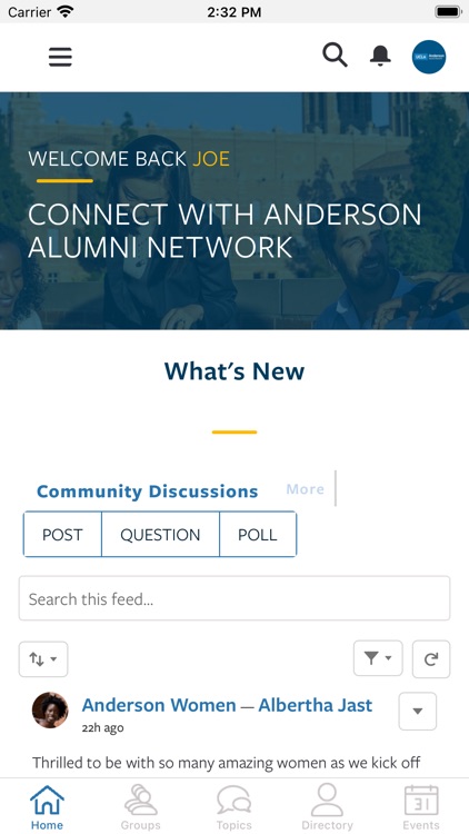 UCLA Anderson Alumni Community