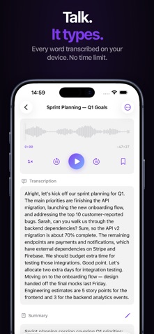 Recordus - AI Voice Recorder のスクリーンショット