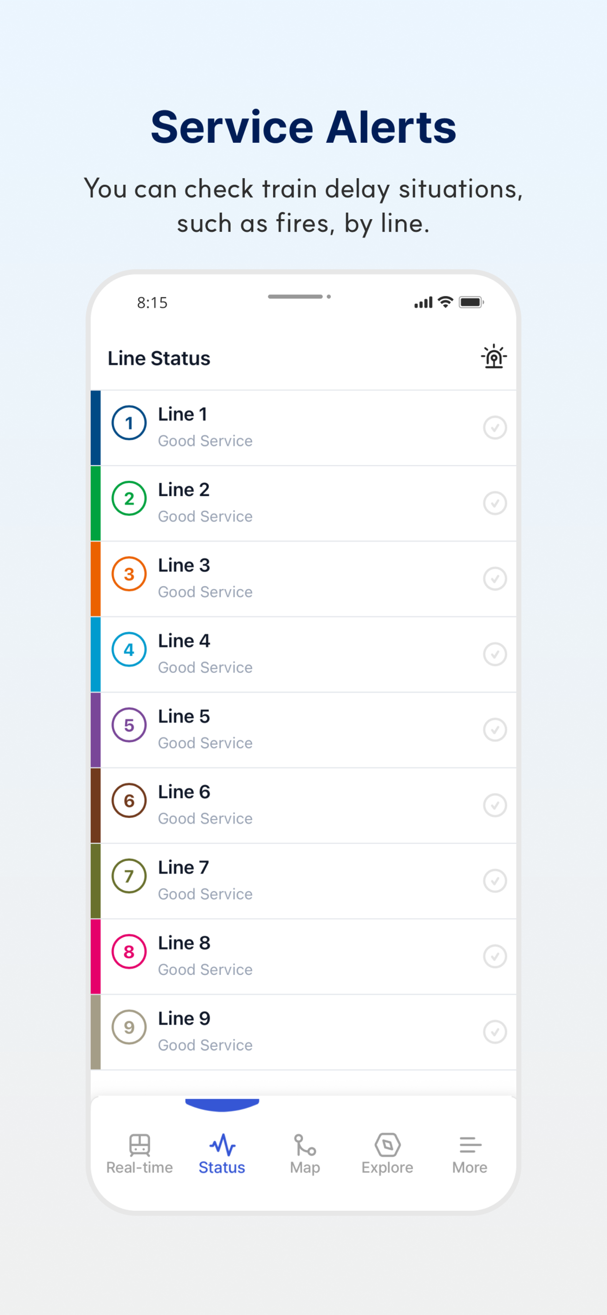 Seoul Subway - Official App. screenshot 5