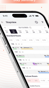 Hotel PMS and Channel Manager screenshot