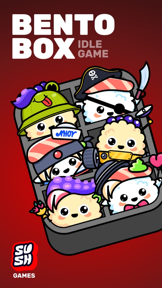 #1. BENTO BOX: Idle Game by SUSH (iOS) Podle: Emotion Studio, Inc