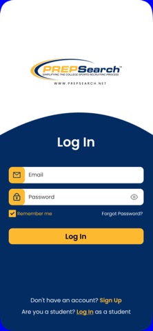 Prepsearch App screenshot