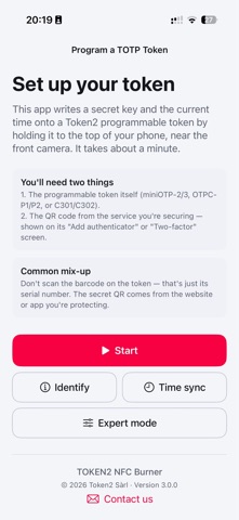 TOKEN2 NFC Burner Screenshot 1 of 10