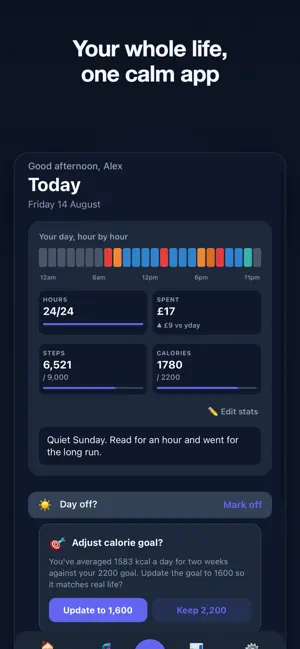 Soria: Life & Habit Tracker screenshot 1