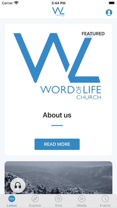 Screenshot 1 of Word of Life Church Inc App