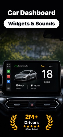 iCar - Car Widgets & Dashboard Screenshot 1 of 6