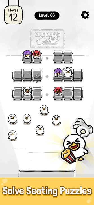 Where's My Seat?・Logic Puzzles screenshot 1