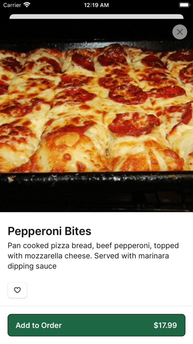 App screenshot