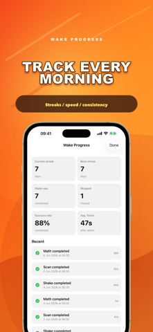 Mission Alarm Clock: Wake Up Screenshot 4 of 5