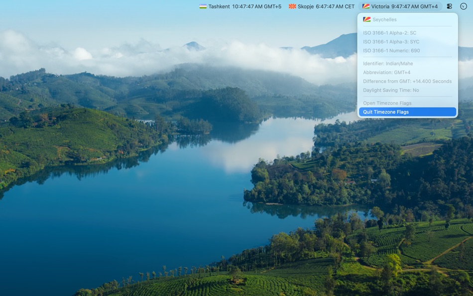 #10. Timezone Flags (macOS) Ved: Jonas Sannewald