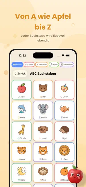 Kinder Apfel - German for baby screenshot 2