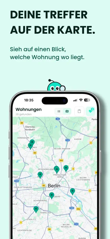 Immobot. Sofort Wohnung finden screenshot 2 of 6
