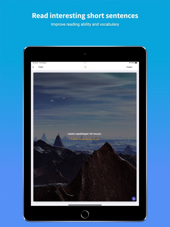 Polish Translator & Learn + iPad screenshot 7 - Productivity app