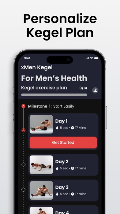 xMen Kegel: For Men’s Health Screenshot