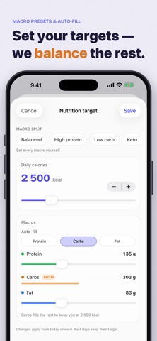 Jazmin: Nutrition Tracker Screenshot 4 of 7