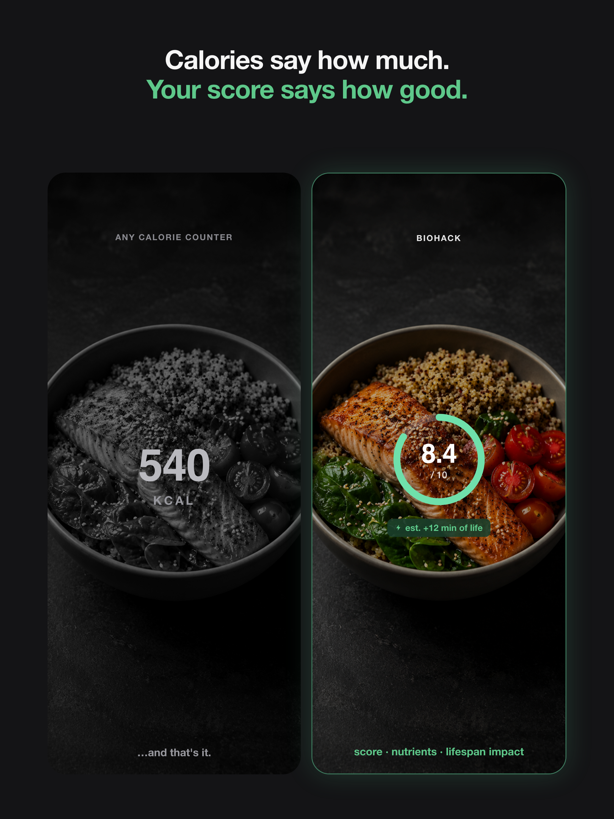 Biohack - Longevity Food Coach screenshot 11