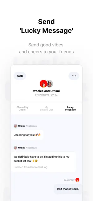 wannalist - Lucky Bucket List screenshot 3