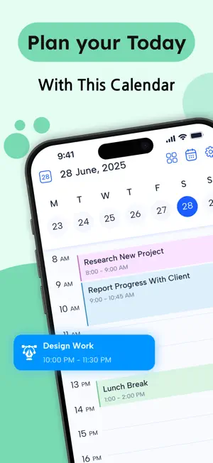 Calendar Planner - Agenda App screenshot 1