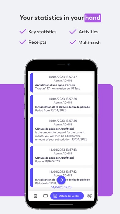 Shopcaisse Live Screenshot
