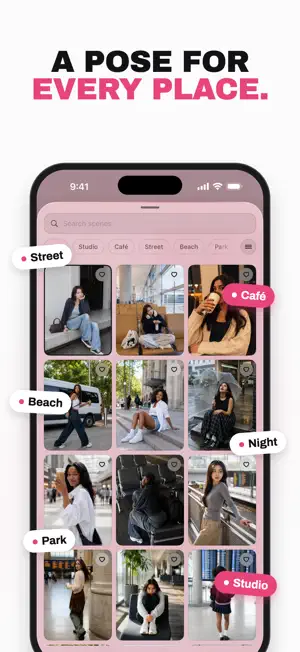 Copycat Cam: Pose Guide Camera screenshot 4