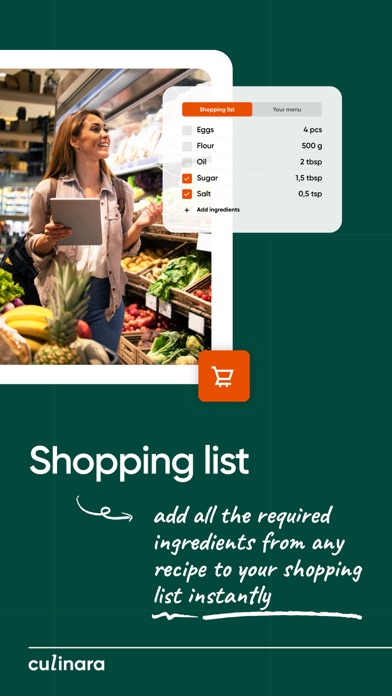 Culinara: Chefs’ Video Recipes iPhone screenshot 6 - Food & Drink app