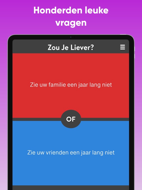 What Would You Choose? Rather iPad app afbeelding 1