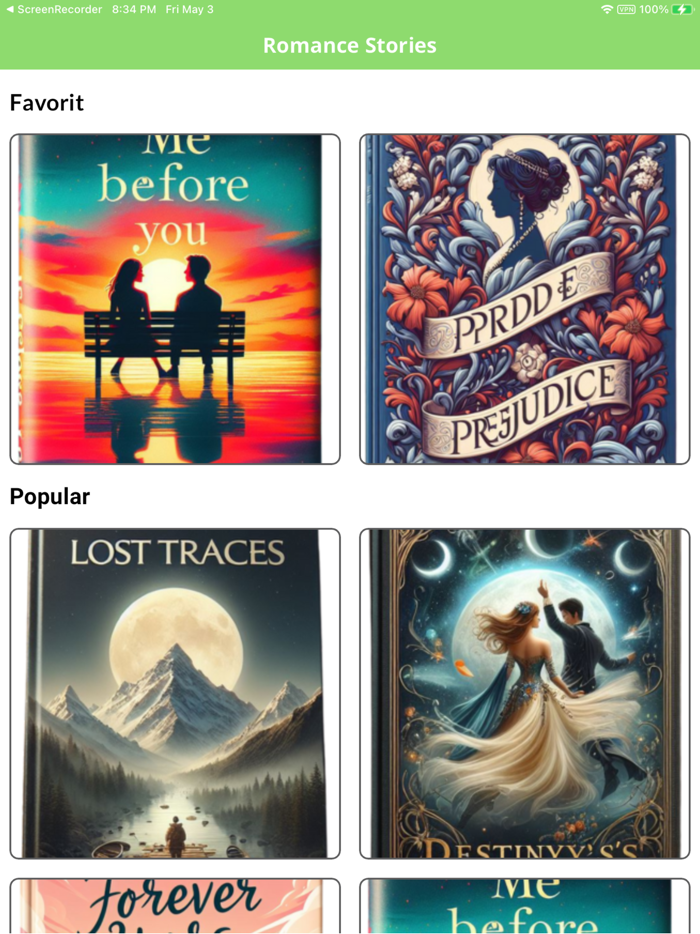 Romance Stories  Novels