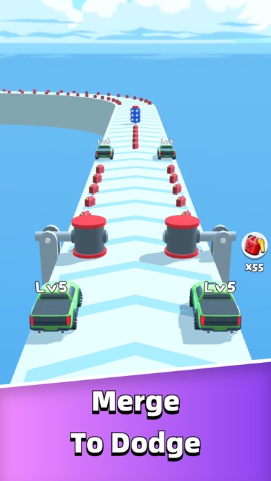 Merge Car Run - Evolution Race Screenshot
