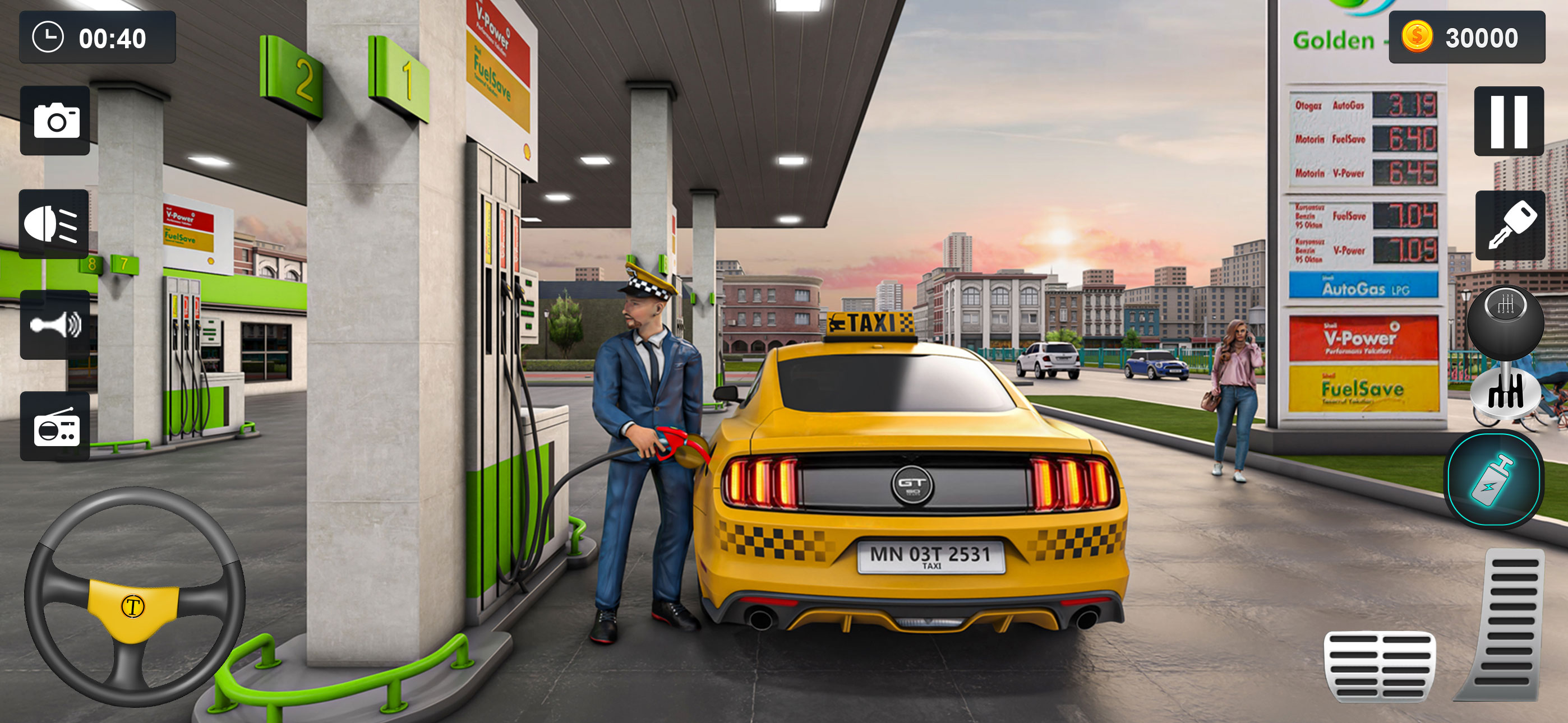 Taxi Car Driving Simulator 24