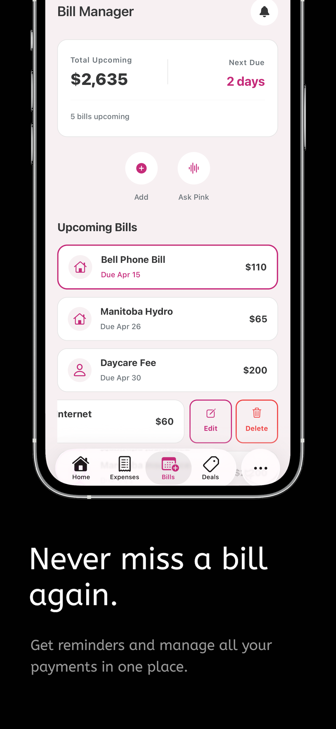 Pink Finance AI