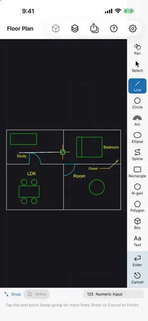PocketCAD - DXF Viewer screenshot 4
