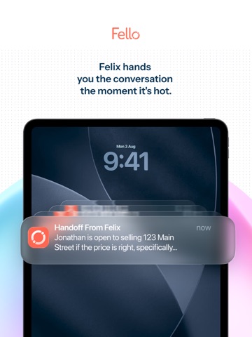 Fello AI iPad screenshot