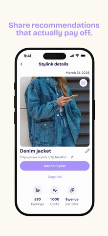 stylink – your creator tool iPhone screenshot