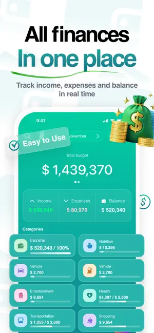 Budget: Finance Tracker screenshot 2