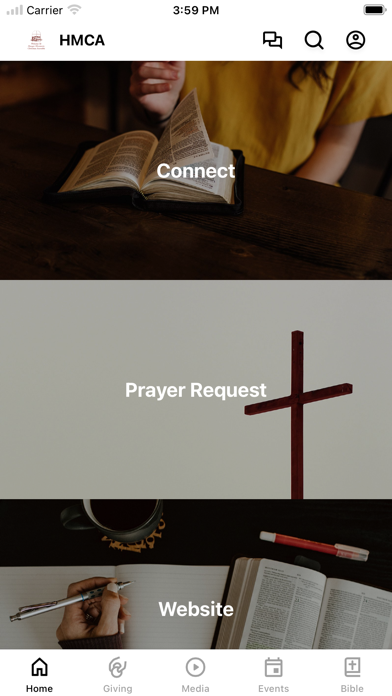 Hunger Mtn Christian Assembly app screenshot